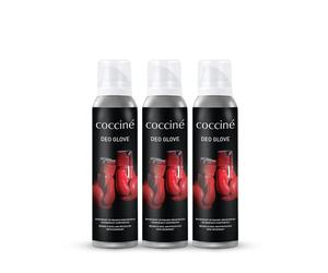 Cocciné - Desodorante para guantes de boxeo y guantes deportivos, efecto antifúngico y antibacteriano, eliminación eficaz de olores, uso cómodo, 3 Piezas