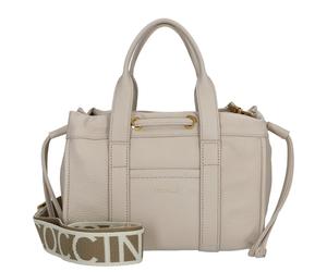 Coccinelle 2day Signature - Bolso de mano 26 cm (lamgskin white)