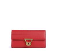 Coccinelle Arlettis | Monedero | rojo | cuero graneado