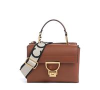 COCCINELLE Cuero bolso bandolera Arlettis Signature Handbag Grained Leather Cognac marrón