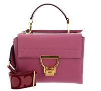 COCCINELLE Arlettis Signature Handbag Grained Leather Pulp Pink