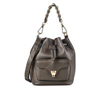 Coccinelle Beat Bolsa de hombro Mini Bag Piel natural 17 cm gris