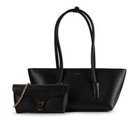 Coccinelle Beat Bolsa de hombro Piel natural 27 cm negro