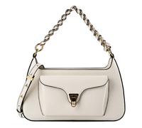Coccinelle Beat Bolsa de hombro Piel natural 28 cm blanco