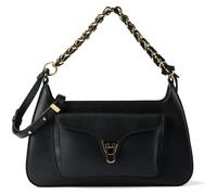 Coccinelle Beat Bolsa de hombro Piel natural 28 cm negro