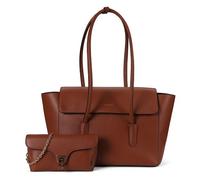 Coccinelle Beat Bolsa de hombro Piel natural 33 cm marrón