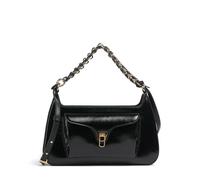 Coccinelle Beat Generation Bolso de hombro negro, cuero, mujer