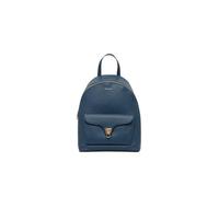Coccinelle Beat Generation Mochila M de piel, Deep Blue, 25,5 x 34 x 14 cm, cierre con cremallera, bolsillo exterior, correas ajustables