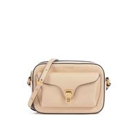 Coccinelle Beat Soft | Bandolera | beige | cuero de vaca graneado