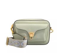 COCCINELLE Beat Soft Ribb Crossbody Bag Grained Leather Celadon Green