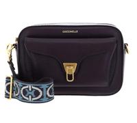 COCCINELLE Beat Soft Ribb Crossbody Bag Grained Leather Prune