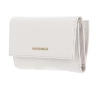 Coccinelle Metallic Soft Monedero blanco, cuero, mujer
