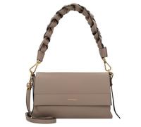 COCCINELLE Boheme Grana Double Shoulder Bag Warm Taupe/Rosette