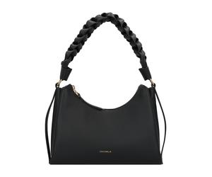 Coccinelle Boheme Bolsa de hombro Piel natural 30 cm negro