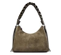 Coccinelle Boheme Bolsa de hombro Piel natural 31 cm verde oliva
