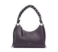 Coccinelle Boheme Grana Double Bolso de hombro ciruela, cuero, mujer
