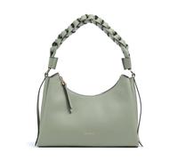 Coccinelle Boheme Grana Double Bolso de hombro gris-verde, cuero, mujer