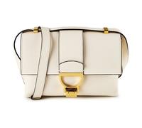 Coccinelle Bolso Arlettis de cuero 23 cm blanco