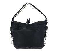 COCCINELLE bolso bandolera bolso de hombro Gretel Ribbon Crossbody Bag Noir negro