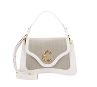 COCCINELLE bolso bandolera C-Me Canvas Handbag Natural / Blanco