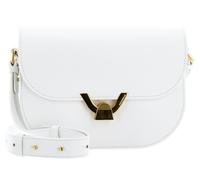 COCCINELLE bolso bandolera Crossbody Grained Leather Brillant White