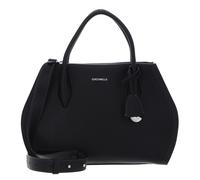 COCCINELLE bolso bandolera Lord Handbag Grained Leather M Noir