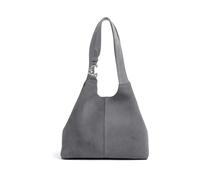 Coccinelle C-Easy Bolsa de hombro Piel natural 34 cm gris