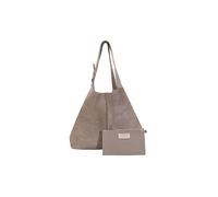 Coccinelle C-Easy Bolsa de hombro Piel 36 cm gris