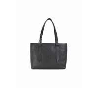 Coccinelle Malory Bolsa shopping negro, cuero, mujer