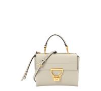 COCCINELLE Cuero bolso bandolera bolso de noche Arlettis Handbag Grainy Leather Eucalipto gris claro