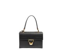 Coccinelle Arlettis Bolsa de hombro Piel 25 cm negro