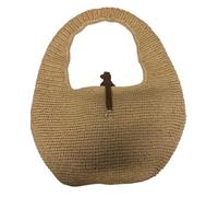 Coccinelle Bolso de hombro C-ME SUMMER MAXI, Cognac natural, tela, cierre de clip, 44 x 26 x 4 cm