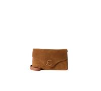 Coccinelle C-Me Bolsa de hombro Piel natural 26 cm marrón