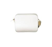 Coccinelle - Bolso de Hombro de Cuero Blanco con Correa Ajustable - Bags - Mujer - Blanco - ONE SIZE -