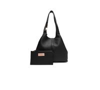 Coccinelle C-Easy | Bolso de hobo | negro | cuero de vaca graneado