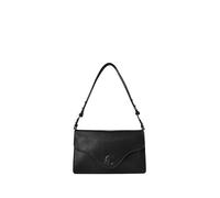 Coccinelle C-Me Bolsa de hombro Piel natural 32 cm negro