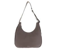 COCCINELLE bolso de hombro Raquel Handbag Double Grainy Leather Warm Taupe/Rosette marrón topo