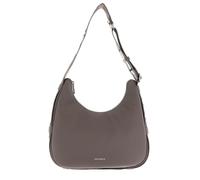 COCCINELLE bolso de hombro Raquel Handbag Double Grainy Leather Warm Taupe/Rosette marrón topo