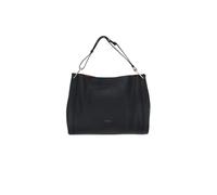 Coccinelle - Bolso de Hombro Wallace Piel Granulada Doble - Bags - Mujer - Negro - ONE SIZE -