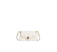 Coccinelle C-Me Bolsa de hombro Piel 22 cm blanco