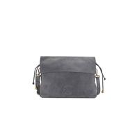 COCCINELLE Cuero bolso de hombro bolso bandolera Lidia Handbag Suede Leather/Smooth Leather Stove/Stove gris azulado