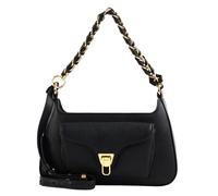 COCCINELLE bolso Grained Leather Handbag Noir