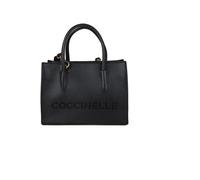Coccinelle Myrtha Bolsa de compras Piel natural 27 cm negro