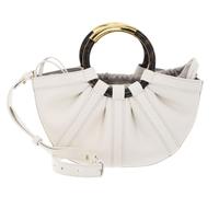 COCCINELLE bolso Shell Handbag Smooth Leather Pearl