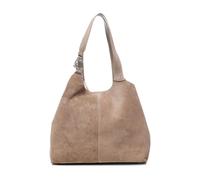 Coccinelle C-Easy Suede Bolso de hobo taupe, Rauleder, mujer