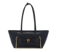 COCCINELLE bolso shopper Double Beat Grained Leather Handbag Noir