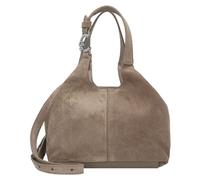 Coccinelle C-Easy Bolsa de hombro Piel natural 21 cm gris