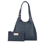 Coccinelle C-Easy Bolsa de hombro Piel natural 34 cm azul