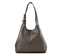 Coccinelle C-Easy Bolsa de hombro Piel natural 34 cm gris