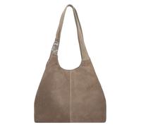 Coccinelle C-Easy Bolsa de hombro Piel natural 34 cm gris